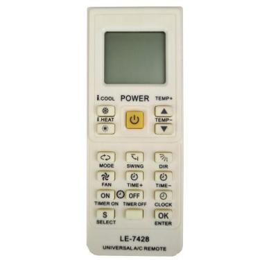 Imagem de Controle Remoto Para Ar-condicionado Universal LE-7428 - Lelong