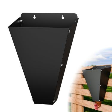 Imagem de Steipirr Cone de restrição de frango de tamanho grande, cone de aves de metal resistente com design de parte traseira plana, equipamento de processamento de frango para cruz da Cornualha, peru, patos