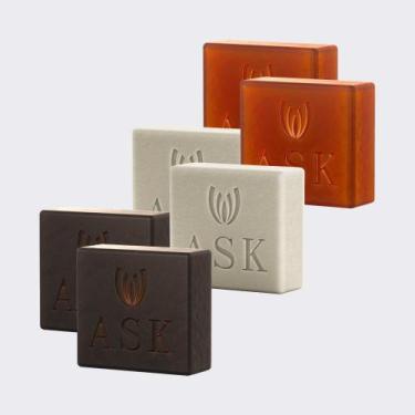 Imagem de Kit 6 Sabonetes Ask Anti Dermatoses e Eczemas