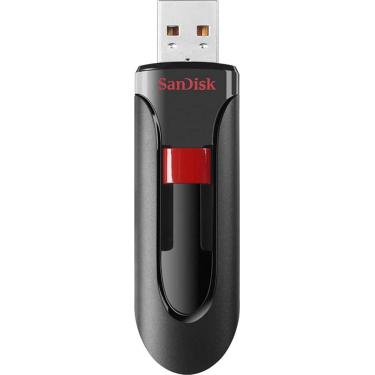 Imagem de Pen Drive SanDisk - Unidade flash USB 2.0 Cruzer Glide de 32 GB - Preto-SDCZ60-032G-A46