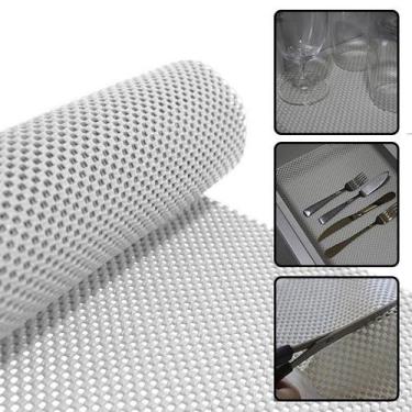 Imagem de Forro Armário Gaveta Prateleira Flex Marfim 1,5 Metro X 40cm - IDEALIZ