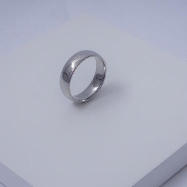 Imagem de Aliança Aço Inox Prateado Unissex 6mm - Ralifla Semijoias, 22