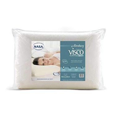 Imagem de Travesseiro Viscoelástico Médio Altenburg - 46cm x 66cm - Marfim