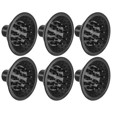 Imagem de Kit 6 Difusor de Ar Para Secador de Cabelo Definidor de Cachos Univers