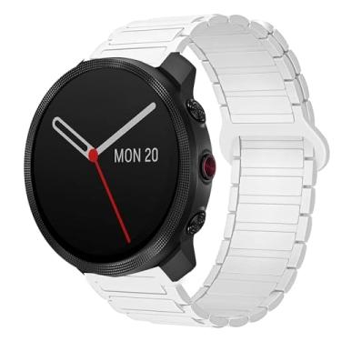 Imagem de Compatível com pulseiras Polar Vantage M3, Lamshaw 22 mm, pulseira magnética esportiva de silicone magnético de 20 mm compatível com Polar Unite, Ignite, Ignite 2, Ignite 3, Pacer, Vantage V3, Grit X