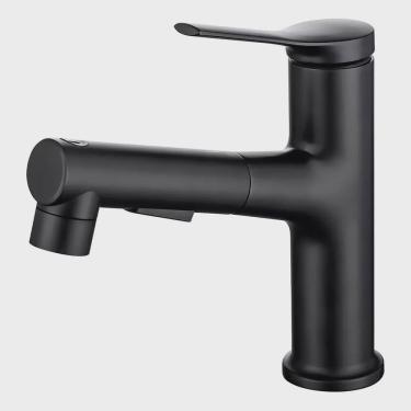 Imagem de Torneira Extensivel Banheiro Banheira Monocomando Ducha Articulada Tres Jatos Mesa Banc...