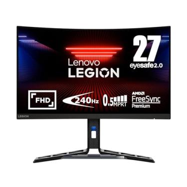 Imagem de Lenovo Legion R27fc-30 – Monitor de jogos – Tela FHD de 68.6 cm – 240Hz–280Hz – Tempo de resposta .5ms – 6ms – AMD FreeSync Premium – Sincronização adaptável VESA – Suporte para