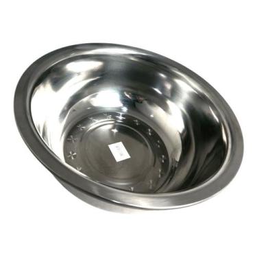 Imagem de Bacia Inox 8L 32cm Resistente Uso Alimentício e Hospitalar - Ipe Cozin