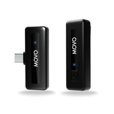 Imagem de Movo Mini microfone sem fio UC USB-C sem fio para Android – Microfone Lavalier sem fio para telefones Android, laptops, iPad Pro e mais (1 transmissor)