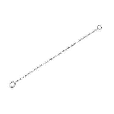Imagem de Extensor Corrente Pulseira Veneziana 10cm Prata 925 - Lojas La+Ny, 10,