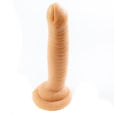 Imagem de Dildo com Base e Corpo de Cobra Snake Bege - Lovetoys