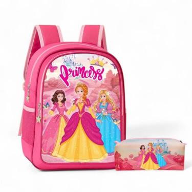 Imagem de Mochila Infantil Escolar Bolsa Masculina Criança Menino Reforçado + Es