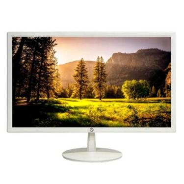 Imagem de Monitor led 24" 75hz brazil pc fhd widescreen branco - BRAZILPC