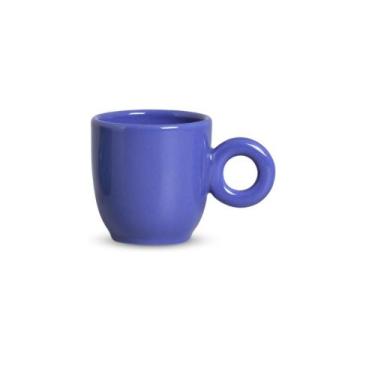 Imagem de Caneca Bojuda Small Colors 120mL - Cerâmica Regina, Azul Escuro