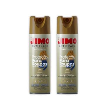 Imagem de Kit 2 Jimo Anti Traças Proteção Para Roupas E Livros Sem Cheiro 300ml/