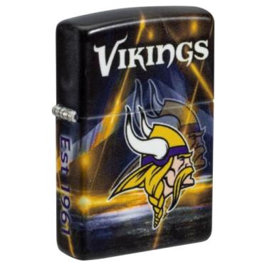 Imagem de Zippo NFL Minnesota Vikings 540 isqueiro de bolso fosco