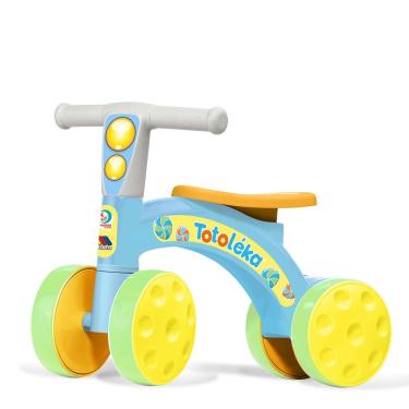 Imagem de Bicicleta De Equilibrio Totoleka Andador 4 Rodas Azul