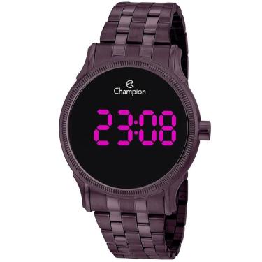 Imagem de Relógio Champion Dourado Digital Feminino Ch40204l