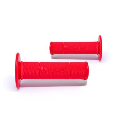Imagem de Manopla Biker Diamond Grip Vermelho