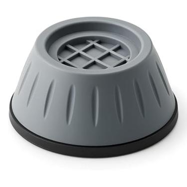 Imagem de Pés da Máquina de Lavar Antivibração – Kit 4 Amortecedores Universais para Lavadora, Secadora e Móveis, Redução de Ruído, Estabilidade, Antiderrapante e Proteção ao Piso