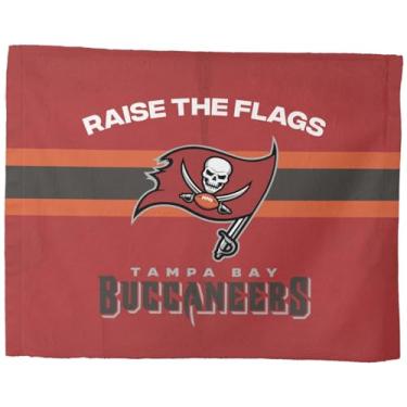 Imagem de NORTHWEST Tampa Bay Buccaneers NFL Team Arch Slogan Rally Toalha, 38 x 45 cm