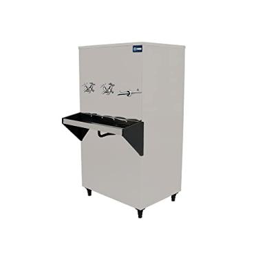 Imagem de Bebedouro Refrigerador Industrial Inox 100 Litros C/Filtro + Kit Instalação (220V)