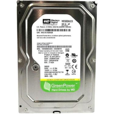 Imagem de Hd Desktop Sata 2 3/Gbs 500-Gb Western Digital - Wd5000Audx