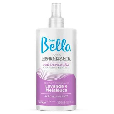 Imagem de Loção Higienizante Lavanda e Melaleuca Depil Bella 500ml Pré-Depilação