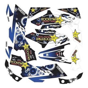 Imagem de Adesivos Quadriciclo Compatível Yamaha Yfz 350R 0,60Mm - Spts