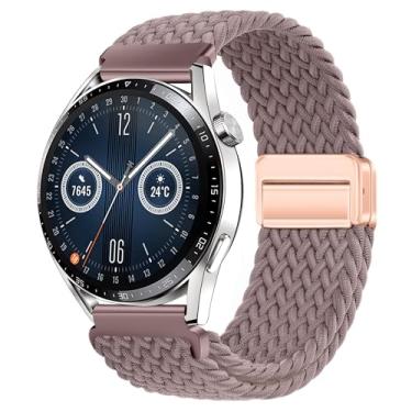 Imagem de XMUXI Pulseira de relógio de 22 mm compatível com Samsung Galaxy Watch 3 de 45 mm/Gear S3, pulseiras de liberação rápida para Garmin Forerunner 255/Venu 2/Venu 3 de 45 mm/Huawei Watch GT4 de 46 mm
