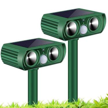 Imagem de Repelente Solar Ultrassônico Kit 2 Uni Espanta Escorpião Previne Praga