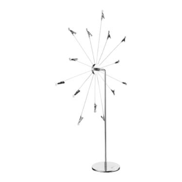 Imagem de AsrMyjcx Suporte de mesa para fotos com clipes, suporte para cartões postais, de mesa criativo, decoração de notas estável para escritório, cozinhas de