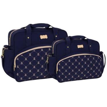 Imagem de Kit Bolsas Maternidade Mave Baby Little Blessing, Azul Marinho