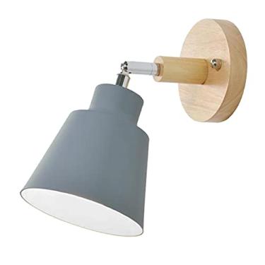 Imagem de Ｂｅｓｇａ Luminária de Parede Moderna de Metal para Banheiro, Luminária para Armários de Espelho, Penteadeira, Banheiro, Iluminação de Parede, Lâmpada Não Inclu, Cinza, Tamanho real