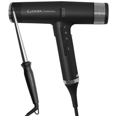 Imagem de Kit Secador iQ3 Black e Modelador Salon Curl Cônico