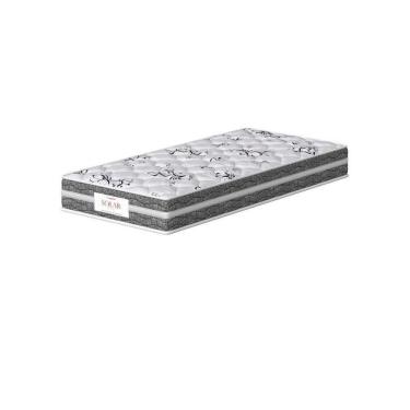 Imagem de Colchão Solteiro Mola Ensacada Prodormir Solar Bambu Cinza