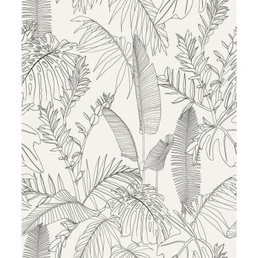 Imagem de Papel De Parede Icon Folhagem Azul A69301