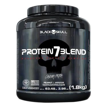 Imagem de PROTEIN 7 BLEND 1.8KG - BLACK SKULL (AMENDOIM)-Unissex
