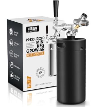 Imagem de 3.6 Mini Keg Growler System - Preto