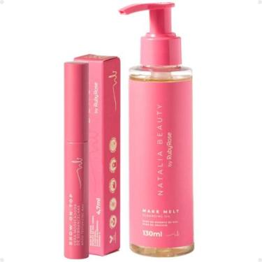 Imagem de Kit Natalia Beauty by Ruby Rose: Cleansing Oil e Cera Brow On Top