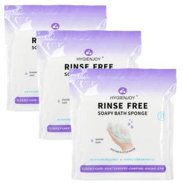 Imagem de Esponjas de banho HYGIENJOY Rinse Free para adultos 75 unidades