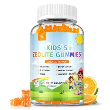 Imagem de Zeolite Detox Gummies Fzjjyana para crianças e adultos 60 gomas