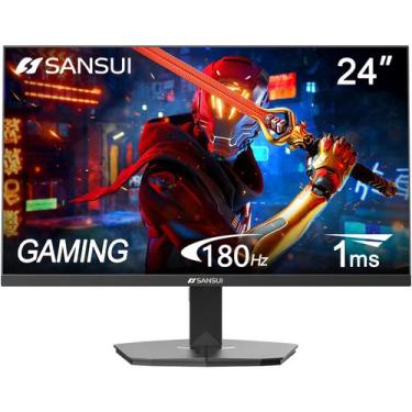 Imagem de Monitor de jogos SANSUI Painel IPS de 24 polegadas 180 Hz 1ms 110% sRG