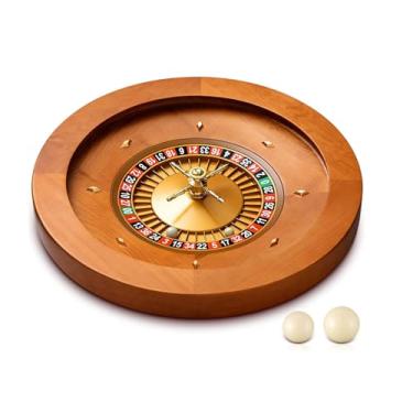 Imagem de Jogos de mesa de roleta de madeira para roleta de 50,8 cm, rolamentos de precisão de grau de cassino, jogos de bebida para uso profissional doméstico ou jogos de cassino de festa noturna