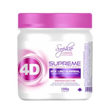 Imagem de Botox Liso Surreal 4D, Máscara Reconstrutora Capilar, 1kg, com Óleos de Ojon, Argan, Coco e Macadâmia -Sophie Cosmetic