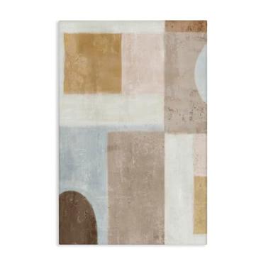 Imagem de Stupell Industries Design de arte de parede em tela geométrica Subtle Drift por Emma Peal, 91 x 61 cm