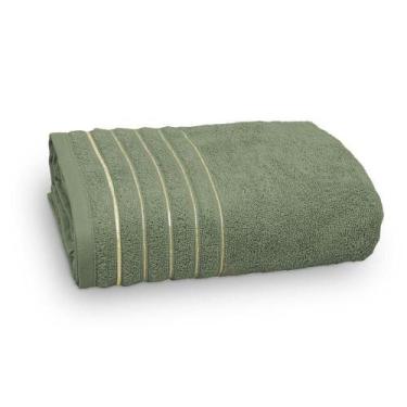 Imagem de Toalha Banhão Golden 500g/m2 78x150cm Fio Penteado Appel Verde Bandeir