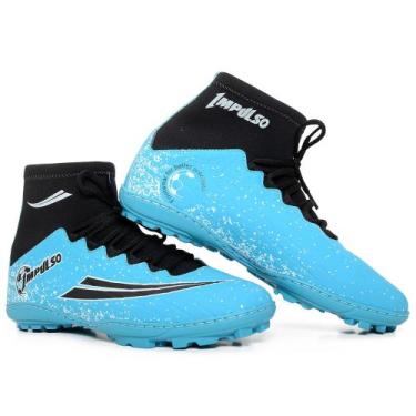 Imagem de chuteira cano longo sosaite - impulso, Azul, 36