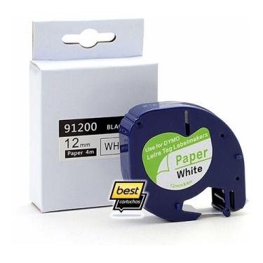 Imagem de Fita Rotuladora Dymo 12mmX4m 91200 Compativel  - IMPORTED