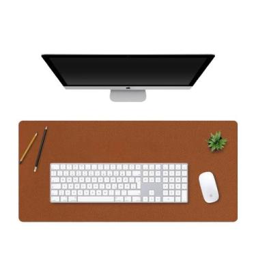 Imagem de Kit 3 Mouse Pad Grande 90x40cm Em Sintético Slim Setup Gamer Computado